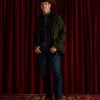 Charles Shetland Wool Jacket :: Forest Green