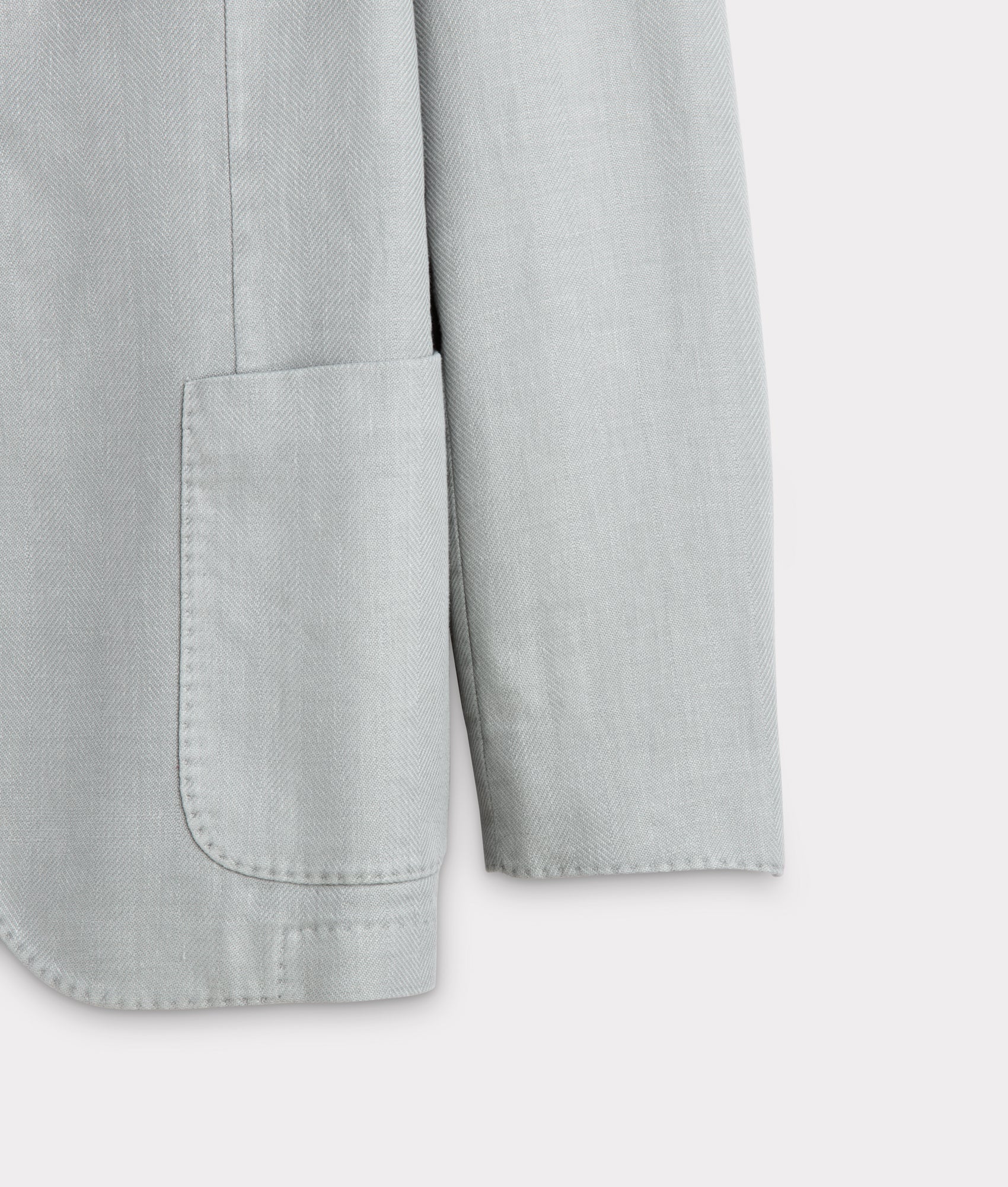 Herringbone Sport Coat - Modern Fit :: Grey