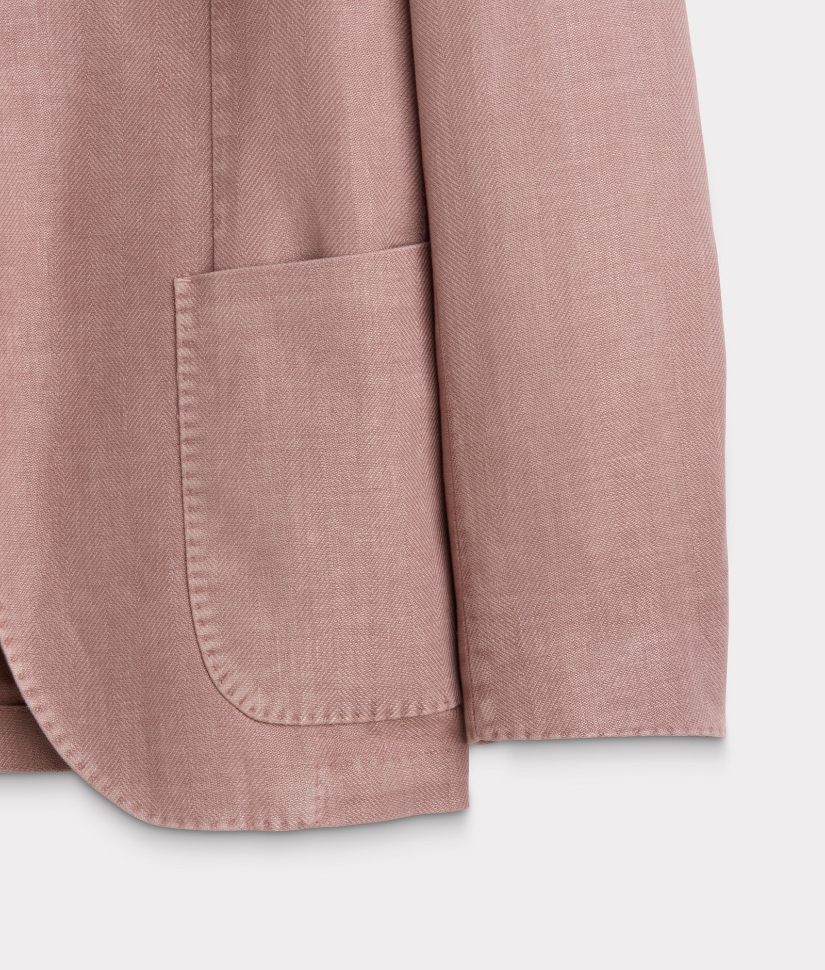 Herringbone Sport Coat - Modern Fit :: Rose