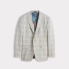 Lucchese Sport Coat :: Blue And Tan Plaid