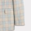 Lucchese Sport Coat :: Blue And Tan Plaid
