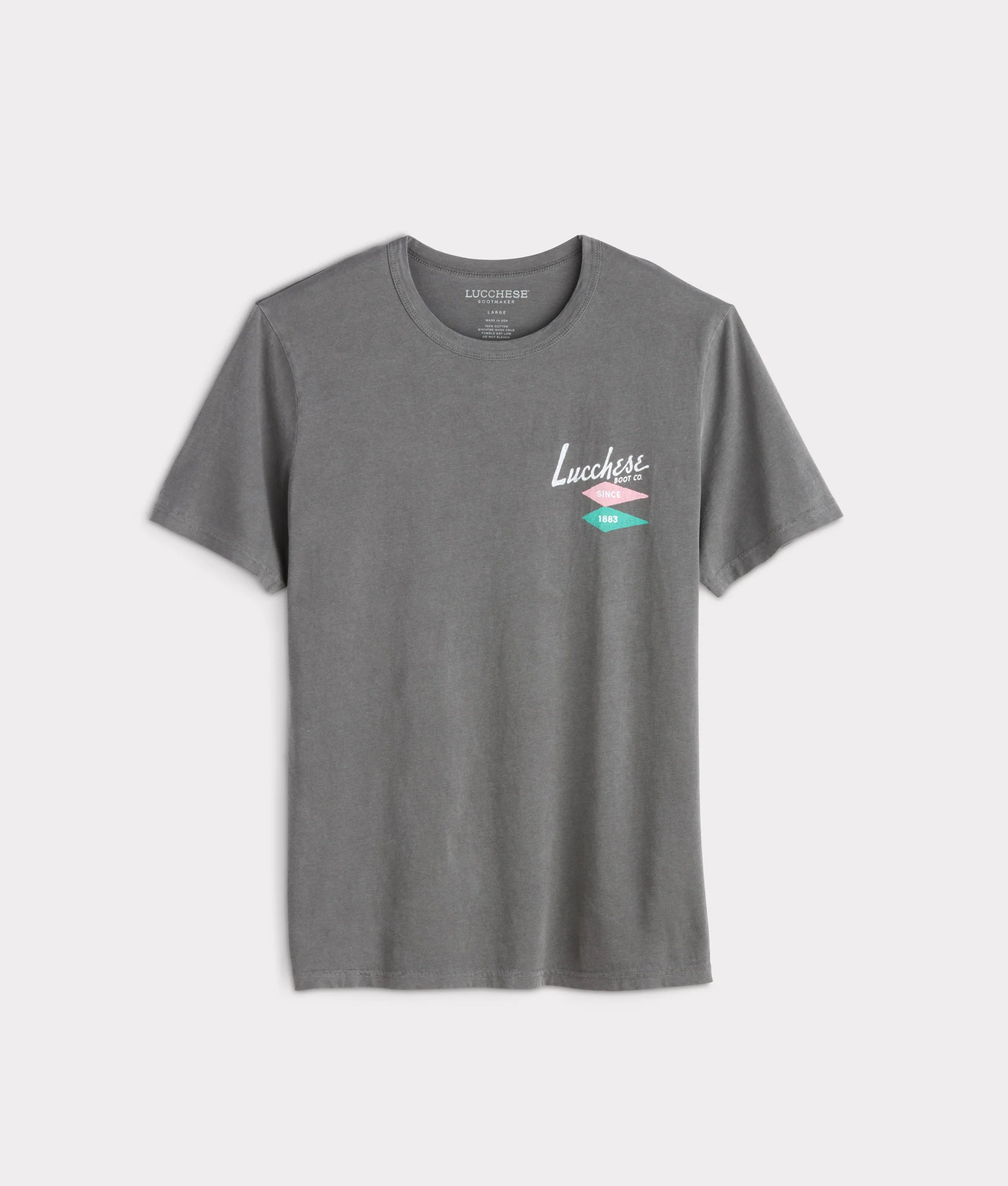 7433-lucchese-hotel-tee-slate-1.webp Lucchese Hotel Tee :: Slate