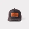 7450-leather-patch-cap-black-charcoal-1.webp Leather Patch Cap :: Black + Charcoal