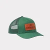 Leather Patch Hat :: Forest