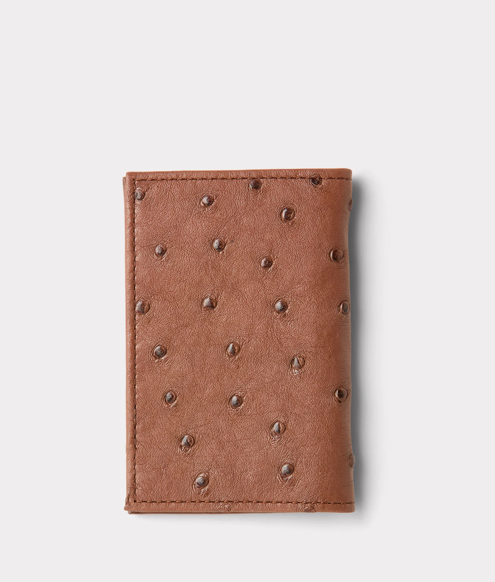 Bifold Wallet – Ostrich :: Sienna