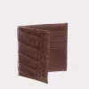 Hipster Wallet – Crocodile :: Sienna