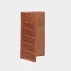 Bifold Wallet – Crocodile ::  Cognac