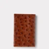 Bifold Wallet – Ostrich :: Cognac