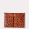 Bifold Wallet – Ostrich :: Cognac
