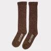 Socks Knee-High  :: Brown