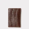 Bifold Wallet – Crocodile :: Sienna