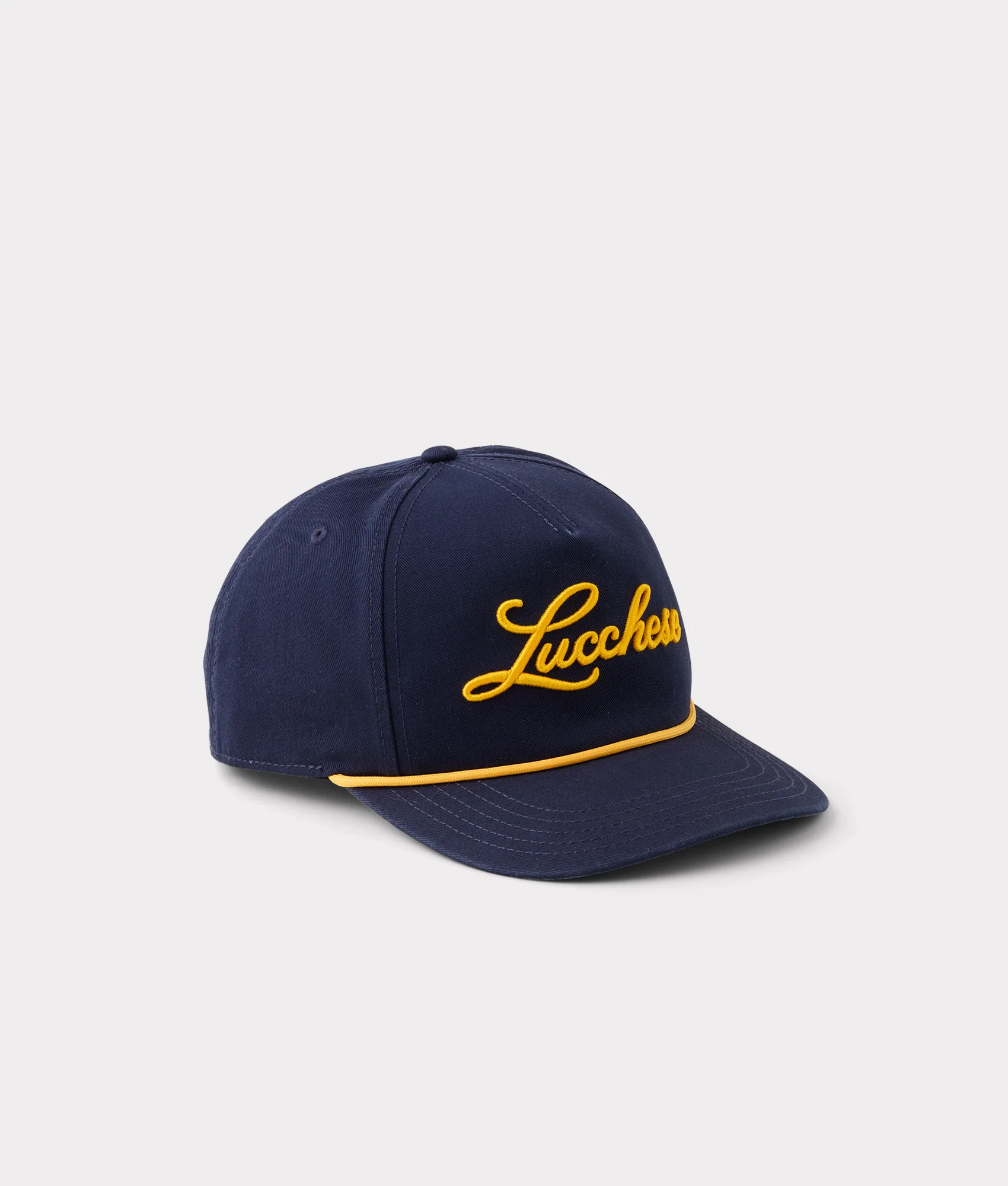 Script Rope Cap :: Navy