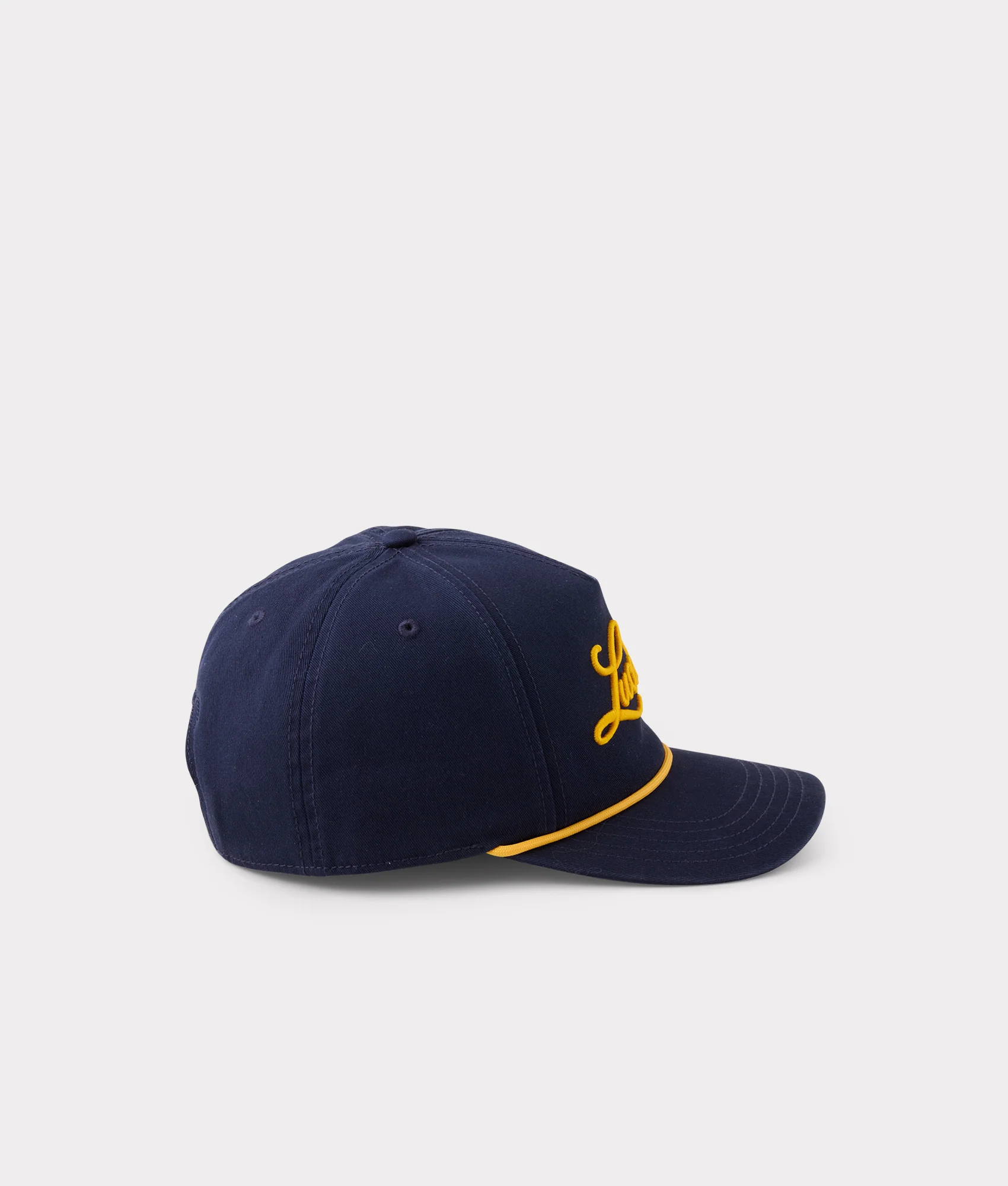Script Rope Cap :: Navy