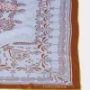 Mirrored L Silk Scarf :: Sky Blue