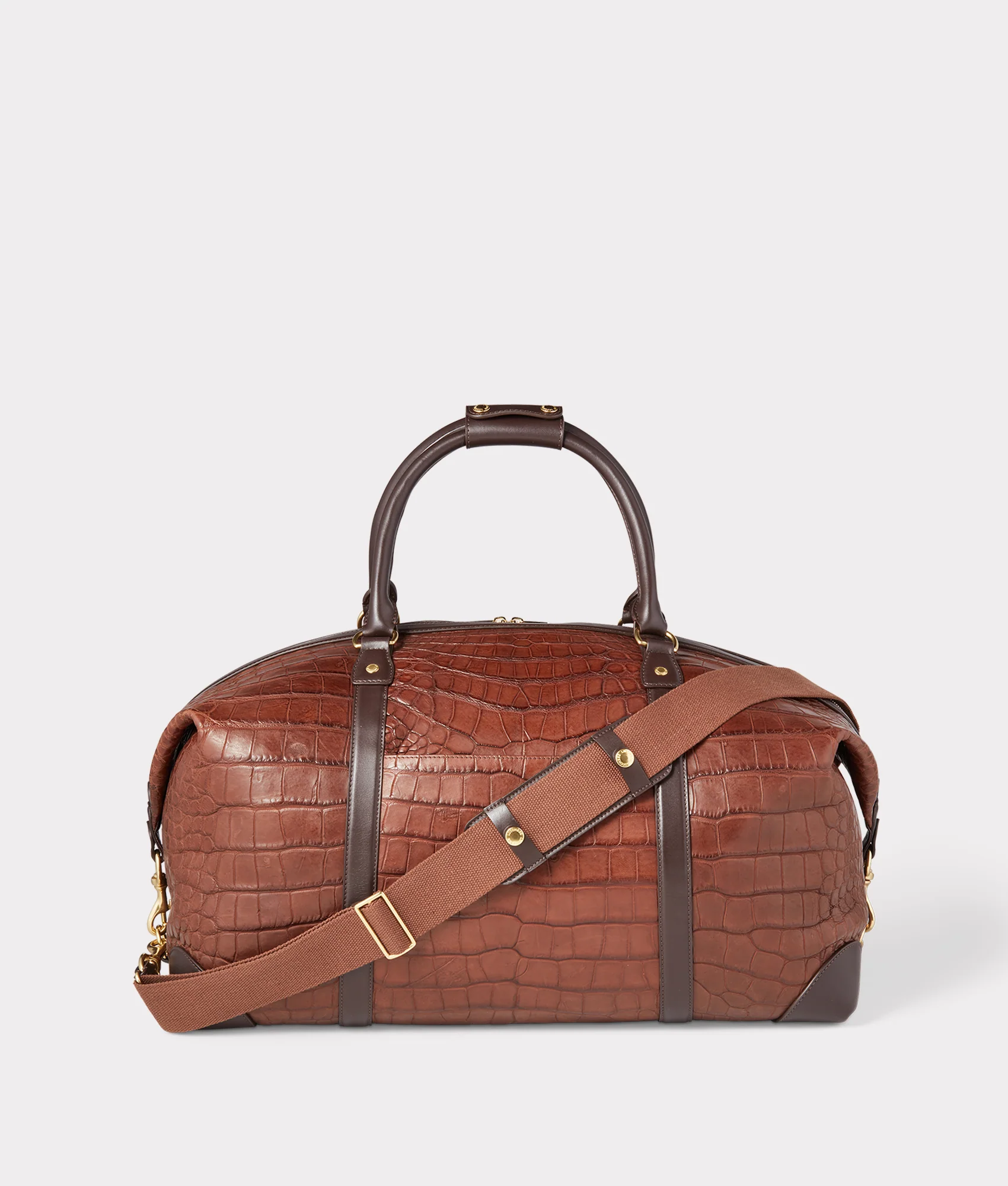 7937-giant-gator-duffle-large-chocolate-3.webp Giant Gator Duffle – Large :: Chocolate