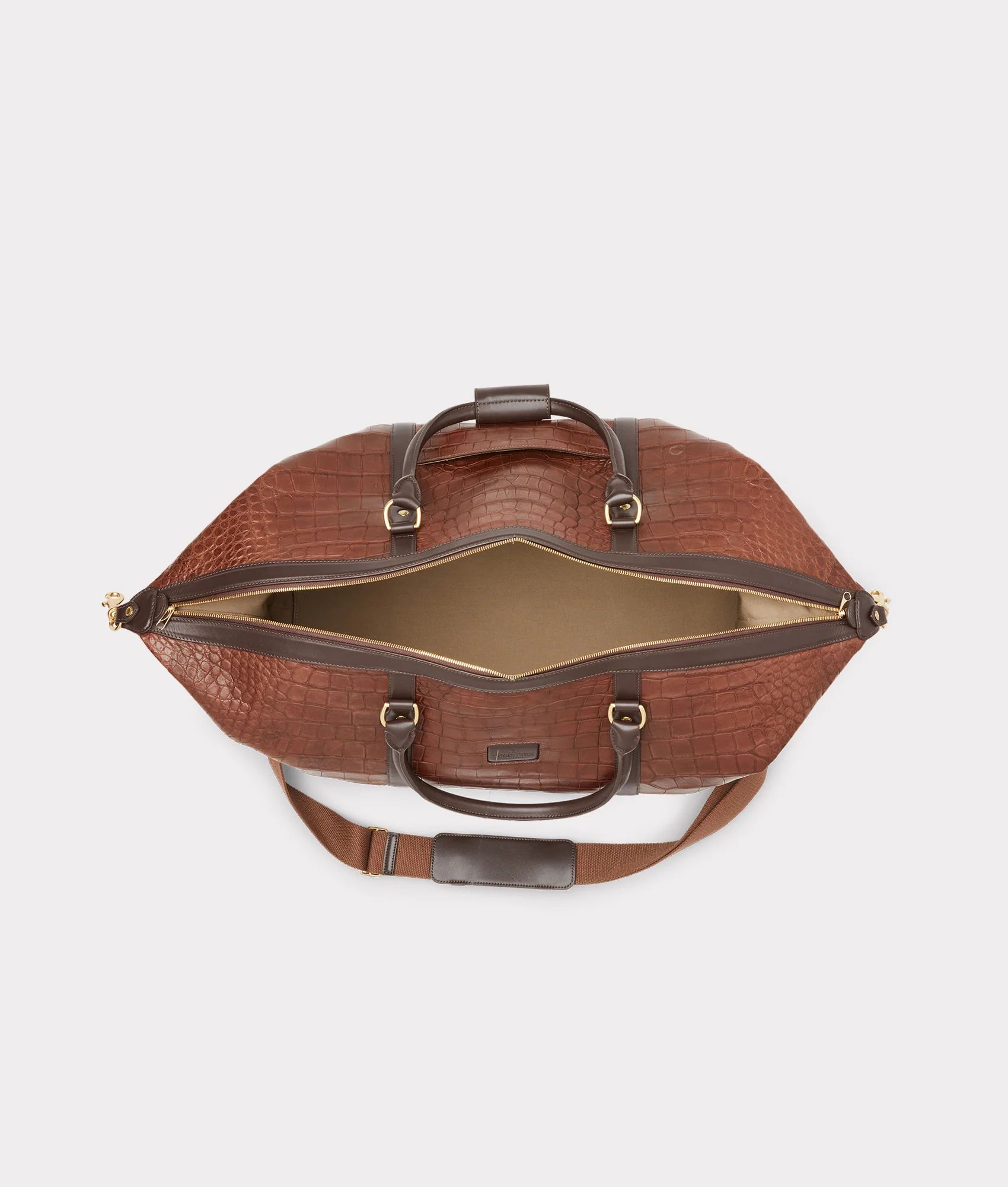 7937-giant-gator-duffle-large-chocolate-7.webp Giant Gator Duffle – Large :: Chocolate