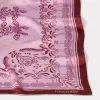 Mirrored L Silk Scarf :: Pink