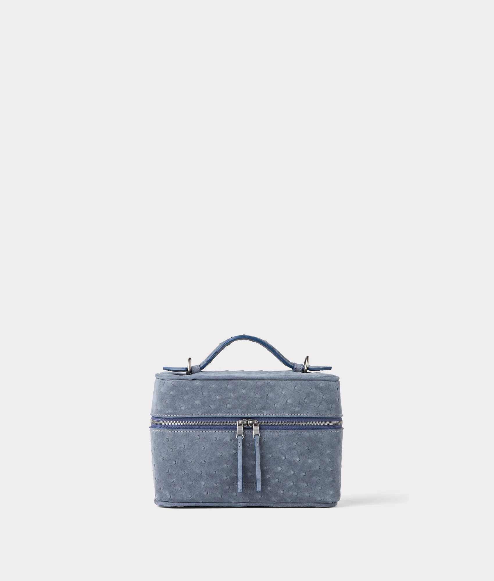 Lauren Exotic Vanity Tote :: Storm Blue