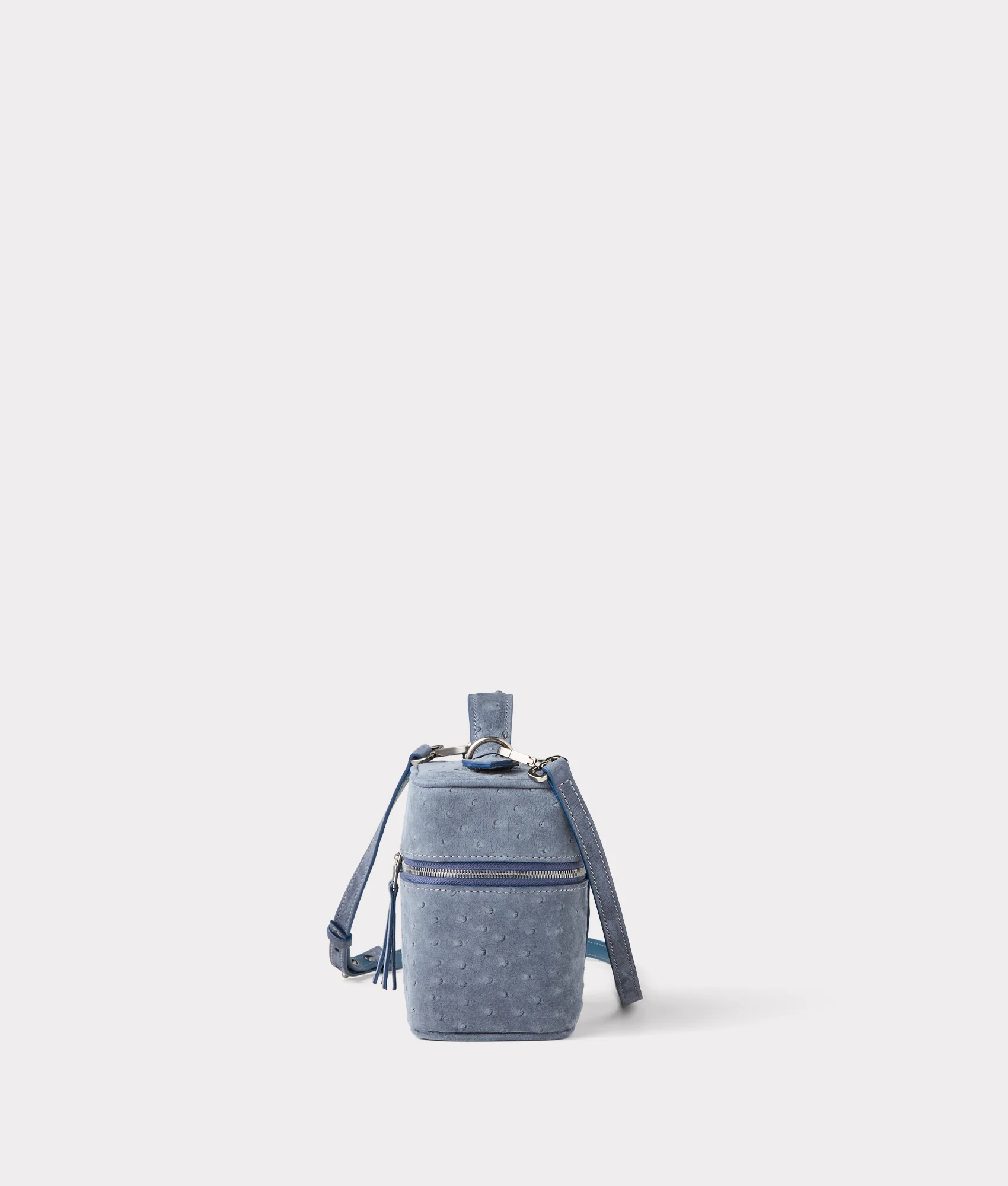 Lauren Exotic Vanity Tote :: Storm Blue