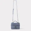 Lauren Exotic Vanity Tote :: Storm Blue