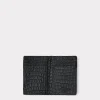 Bifold Wallet - American Alligator :: Black