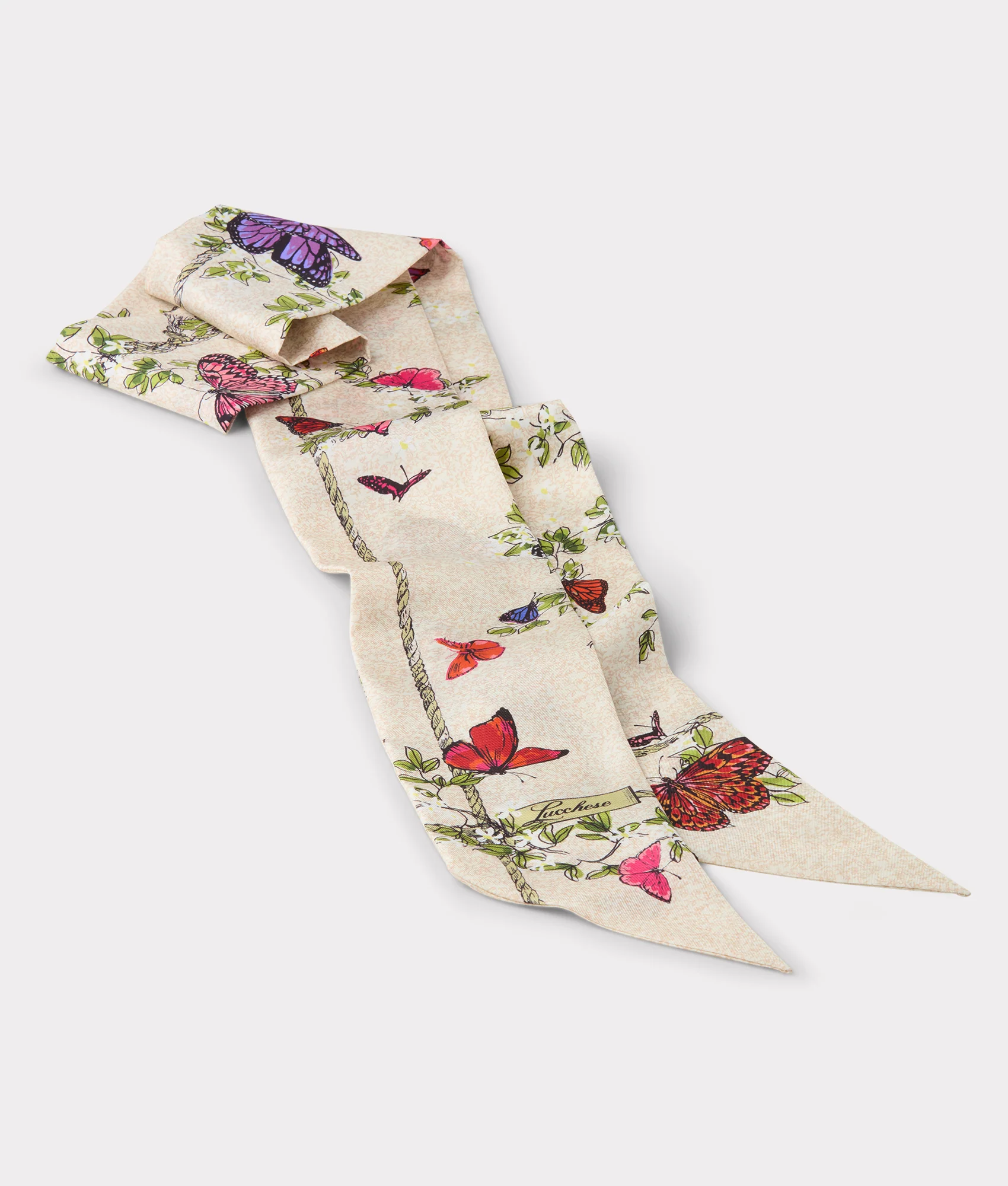 Mariposa Silk Twilly :: Multi