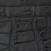 Card Case - American Alligator :: Black