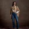 Scroll Silk Twilly :: Blush