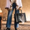 Large Alice Exotic Book Tote :: Black