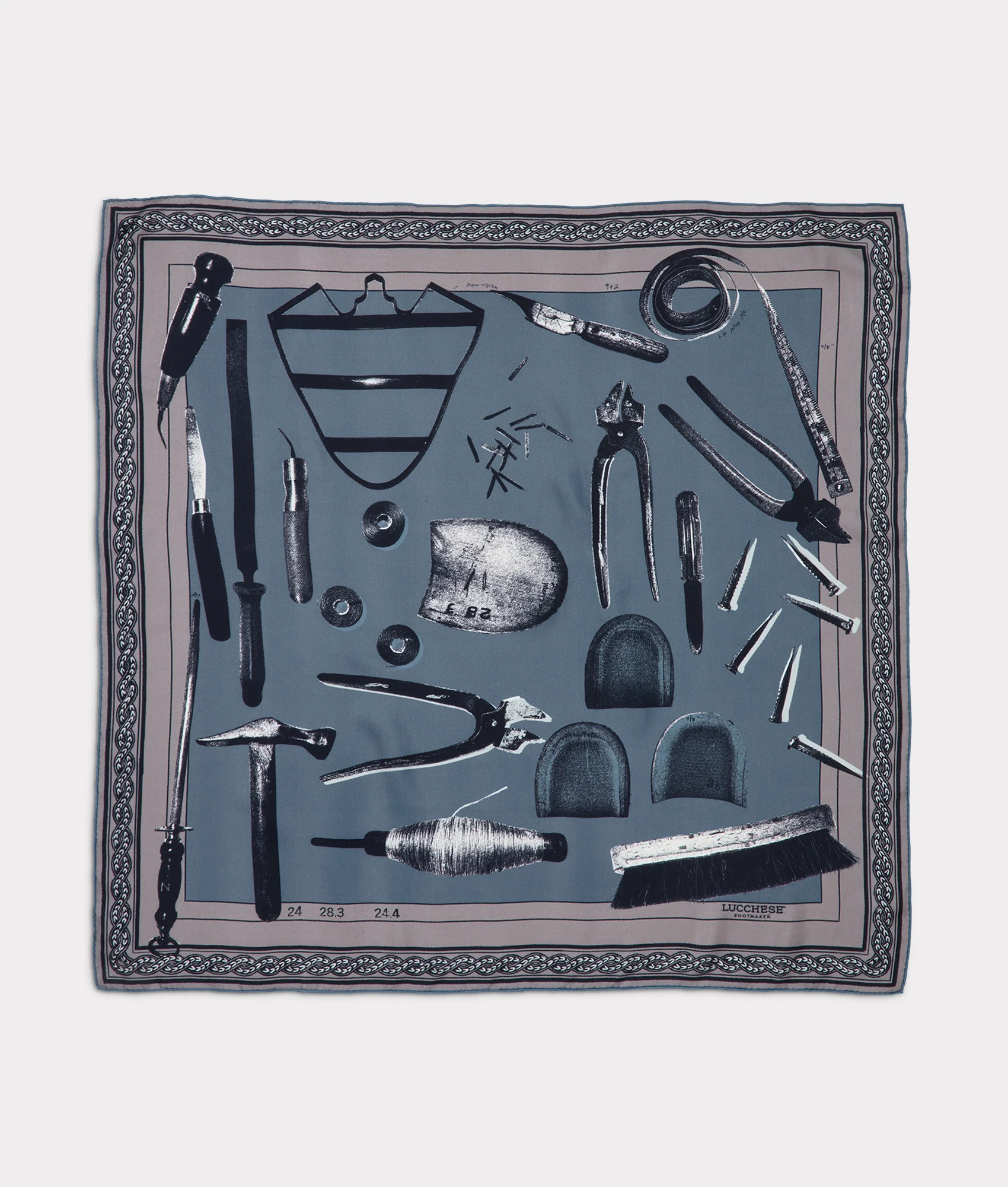 7955-tools-of-the-trade-silk-scarf-periwinkle-1.webp Tools Of The Trade Silk Scarf :: Periwinkle