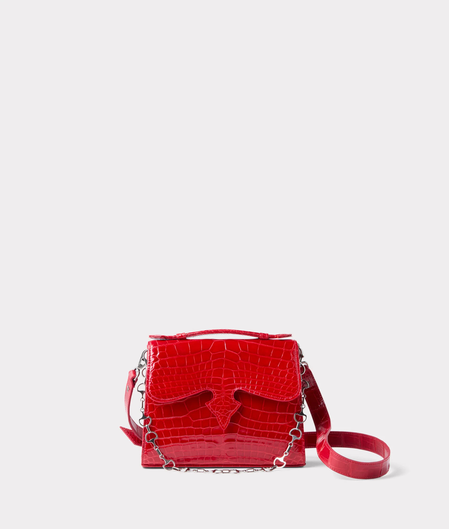 7956-dolly-exotic-western-satchel-cherry-red-1.webp Dolly Exotic Western Satchel :: Cherry Red