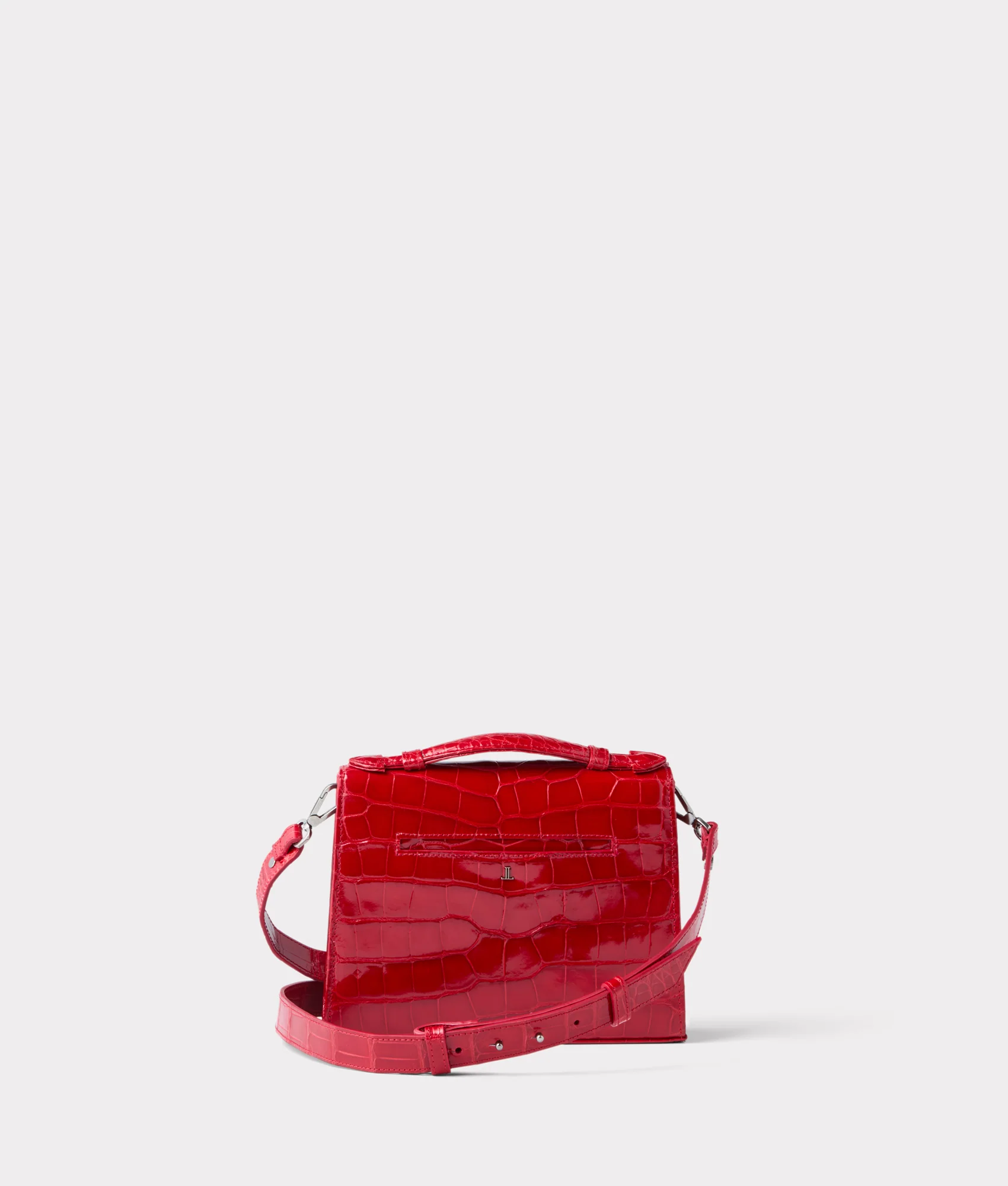 7956-dolly-exotic-western-satchel-cherry-red-2.webp Dolly Exotic Western Satchel :: Cherry Red