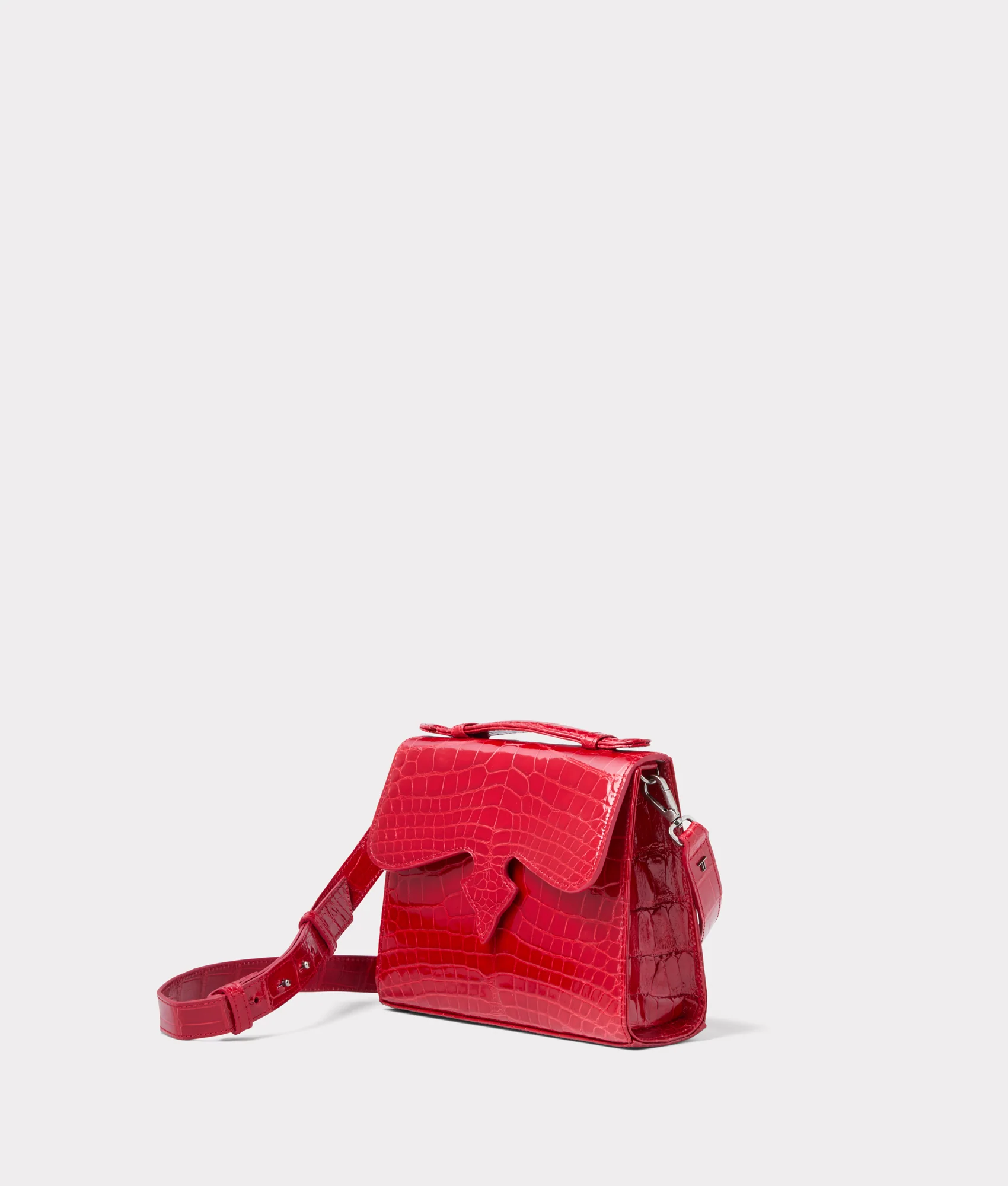 7956-dolly-exotic-western-satchel-cherry-red-6.webp Dolly Exotic Western Satchel :: Cherry Red