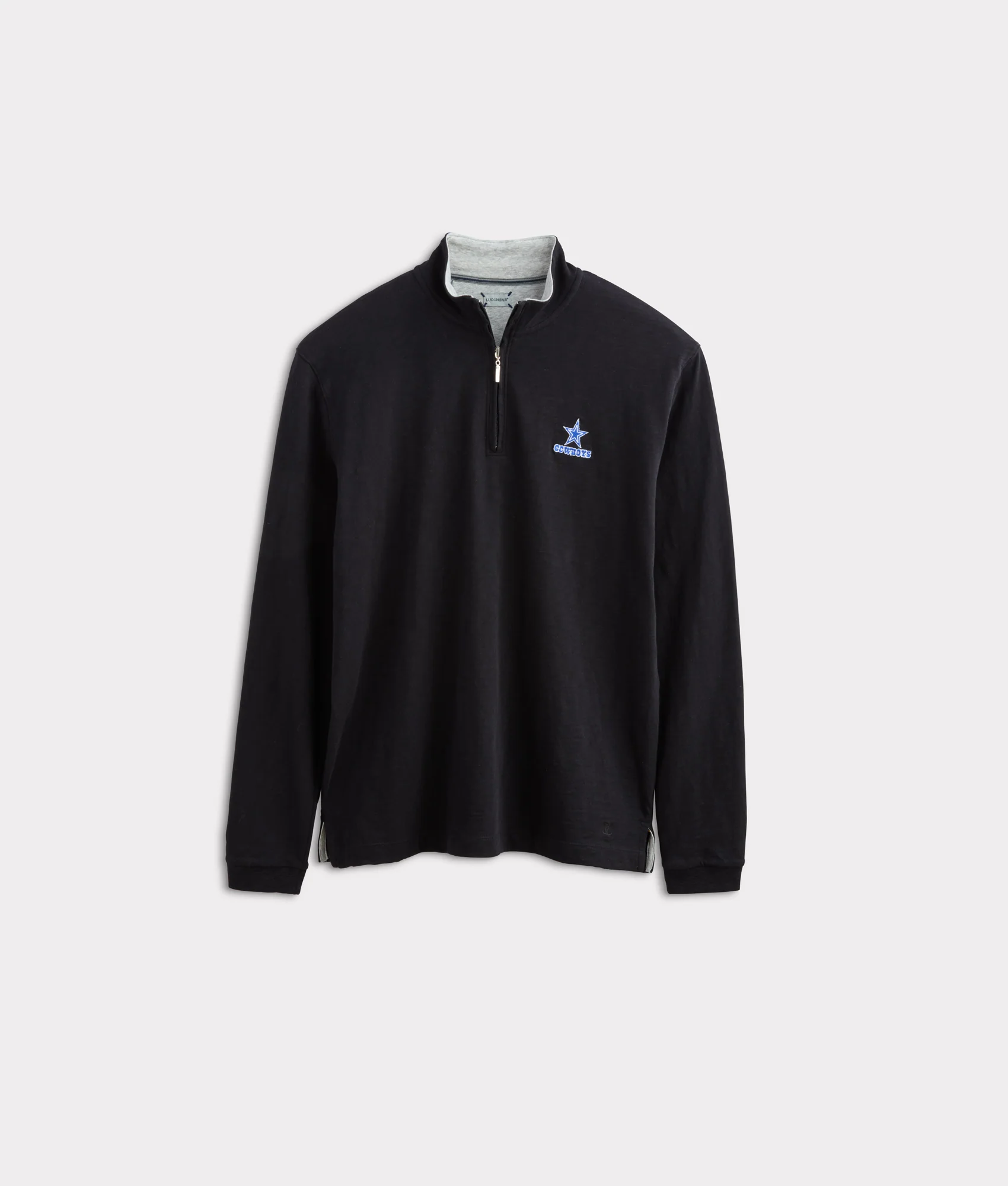 7958-lucchese-x-dallas-cowboys-quarter-zip-black-1.webp Lucchese x Dallas Cowboys Quarter Zip :: Black