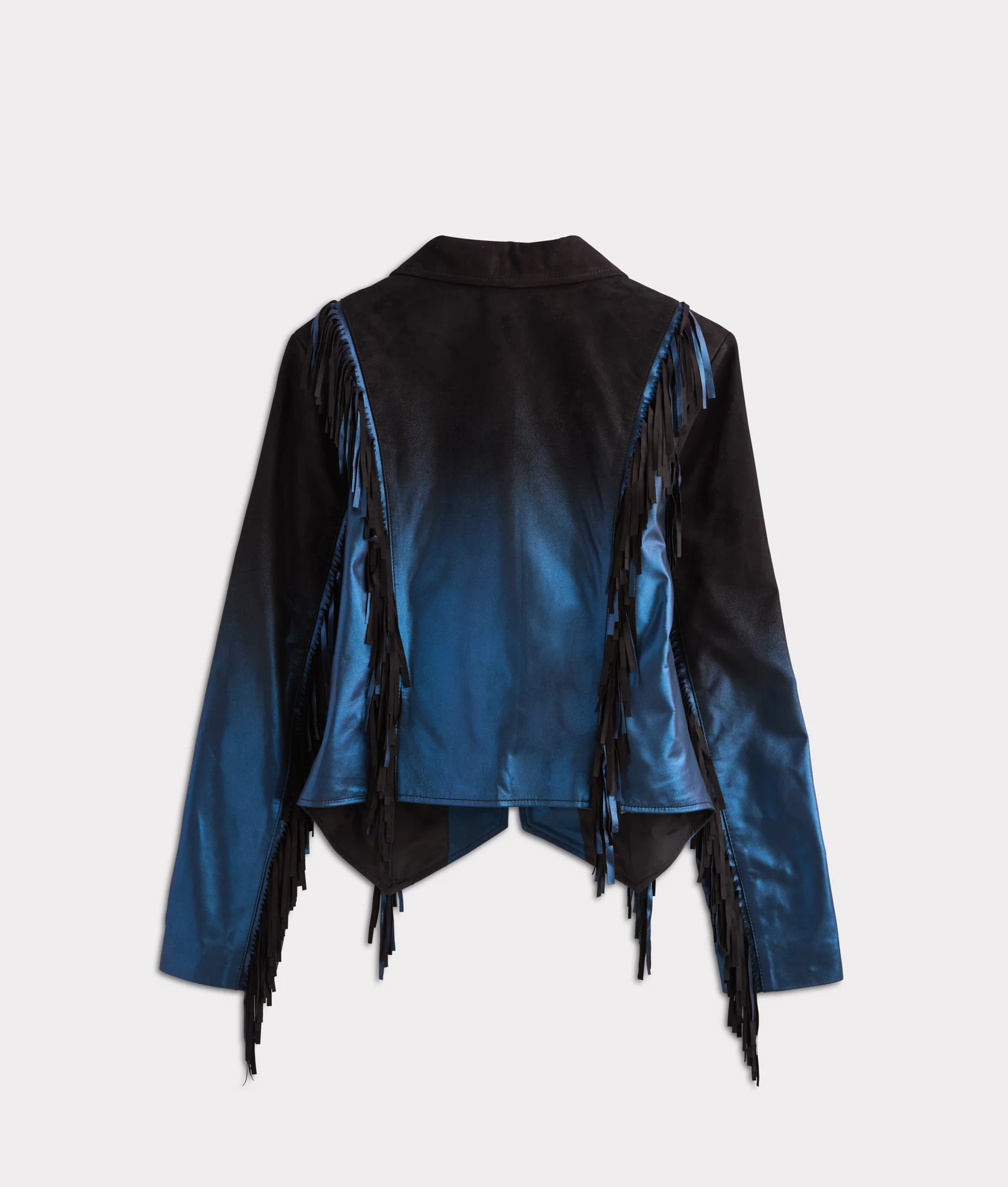 7970-nightfall-fringe-jacket-black-blue-2.webp Nightfall Fringe Jacket :: Black/Blue