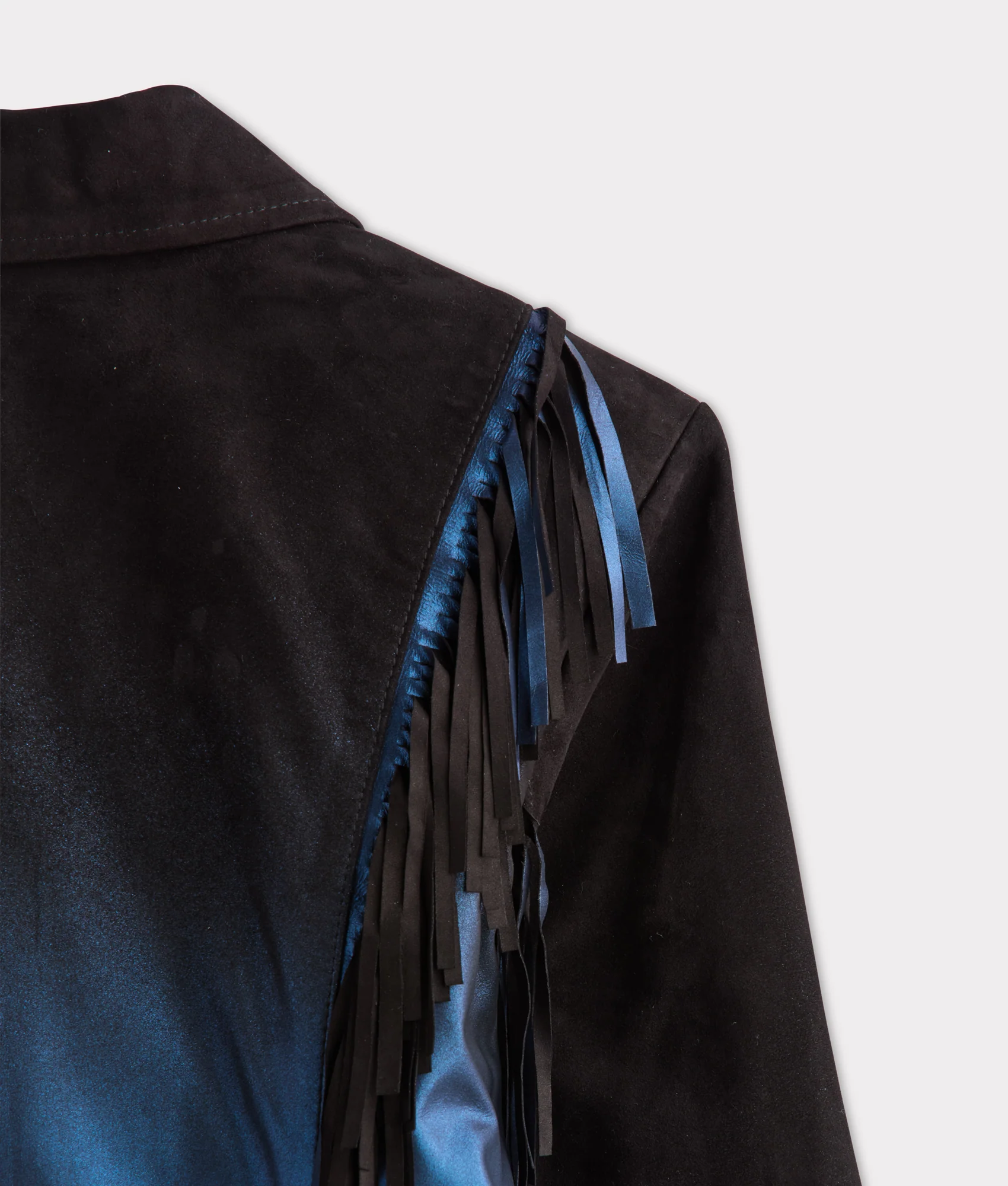 7970-nightfall-fringe-jacket-black-blue-4.webp Nightfall Fringe Jacket :: Black/Blue