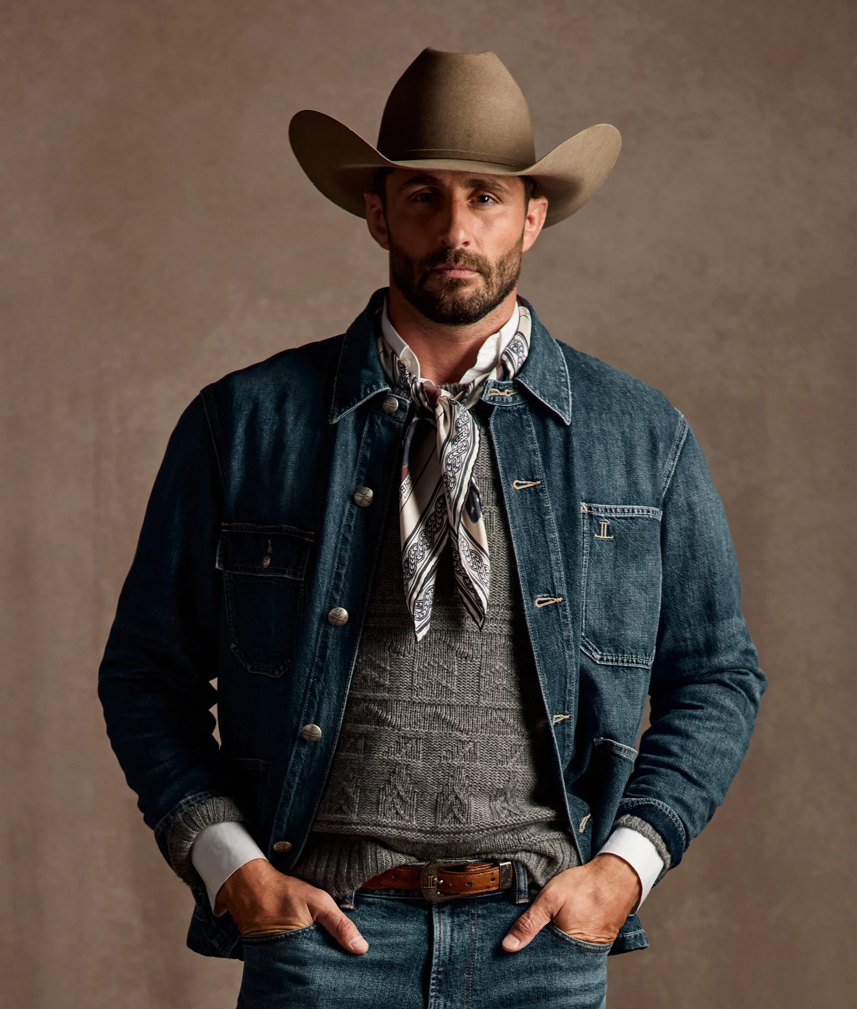 Wyatt Chore Coat :: Dusty Trail
