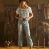 Jolene High-Rise Straight Leg Jean :: Prairie