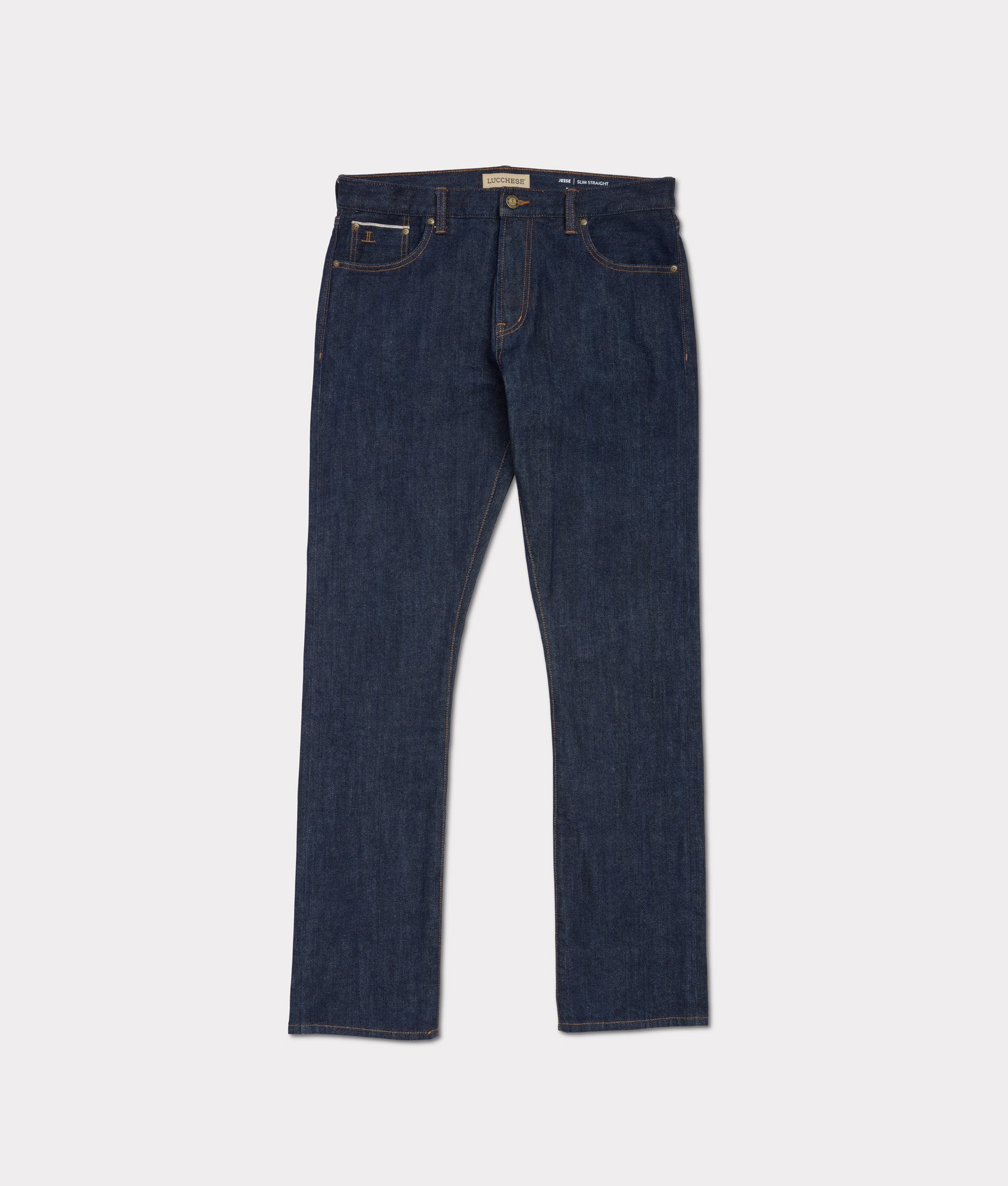 8134-jesse-men-s-slim-straight-jean-cavalry-blue-1.jpg Jesse Men's Slim Straight Jean :: Cavalry Blue