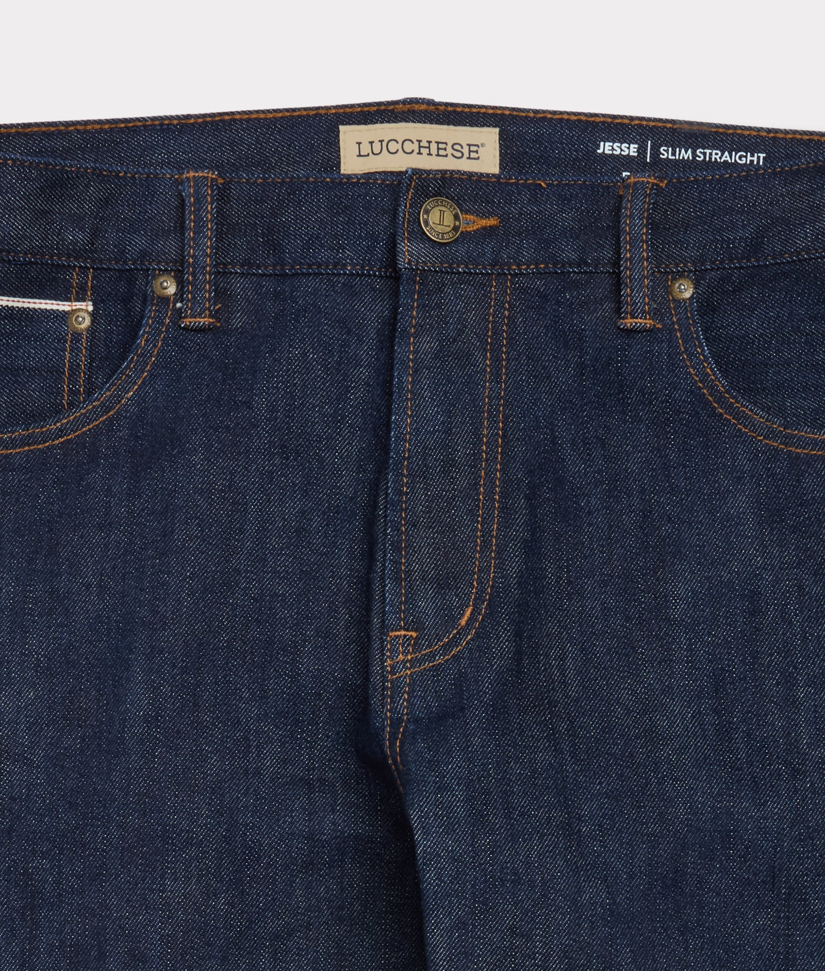 Jesse Men's Slim Straight Jean :: Cavalry Blue