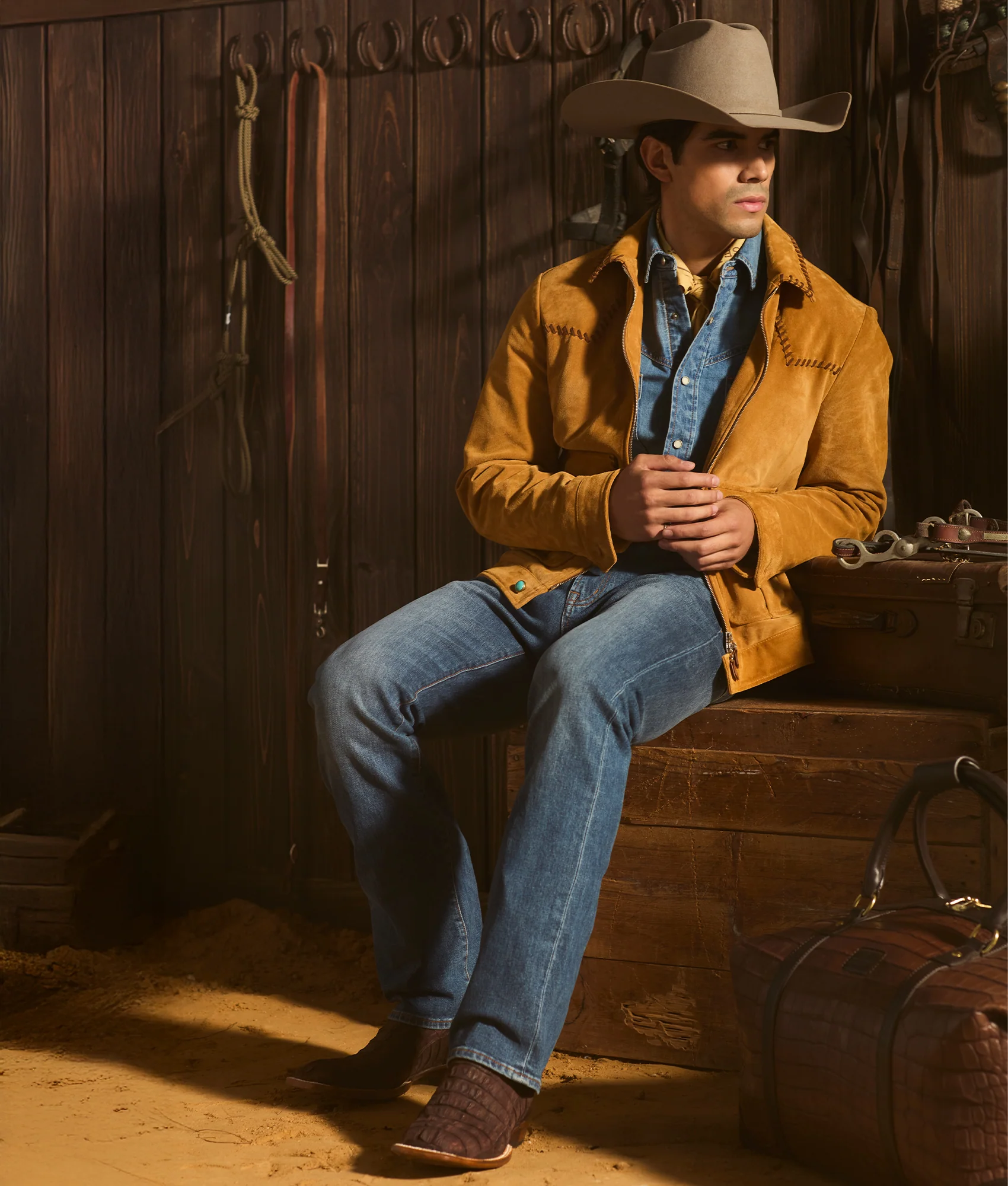 Dean Bootcut Jean :: Ranch Hand Wash
