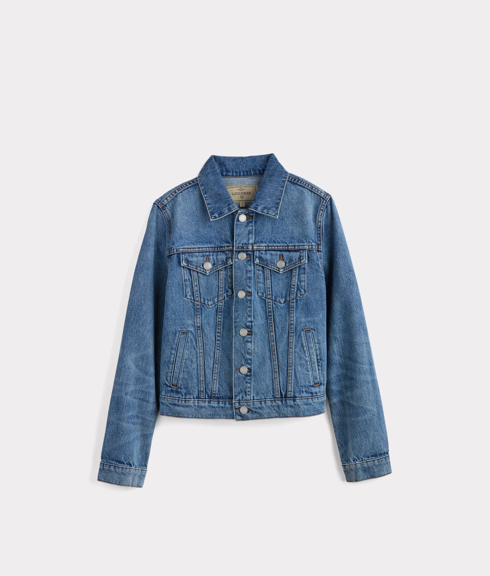 8152-justine-fringe-denim-jacket-blue-roan-1.webp Justine Fringe Denim Jacket :: Blue Roan