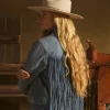 Justine Fringe Denim Jacket :: Blue Roan