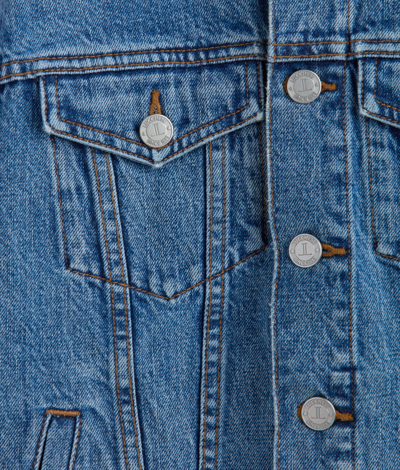Justine Fringe Denim Jacket :: Blue Roan