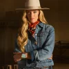 Justine Fringe Denim Jacket :: Blue Roan
