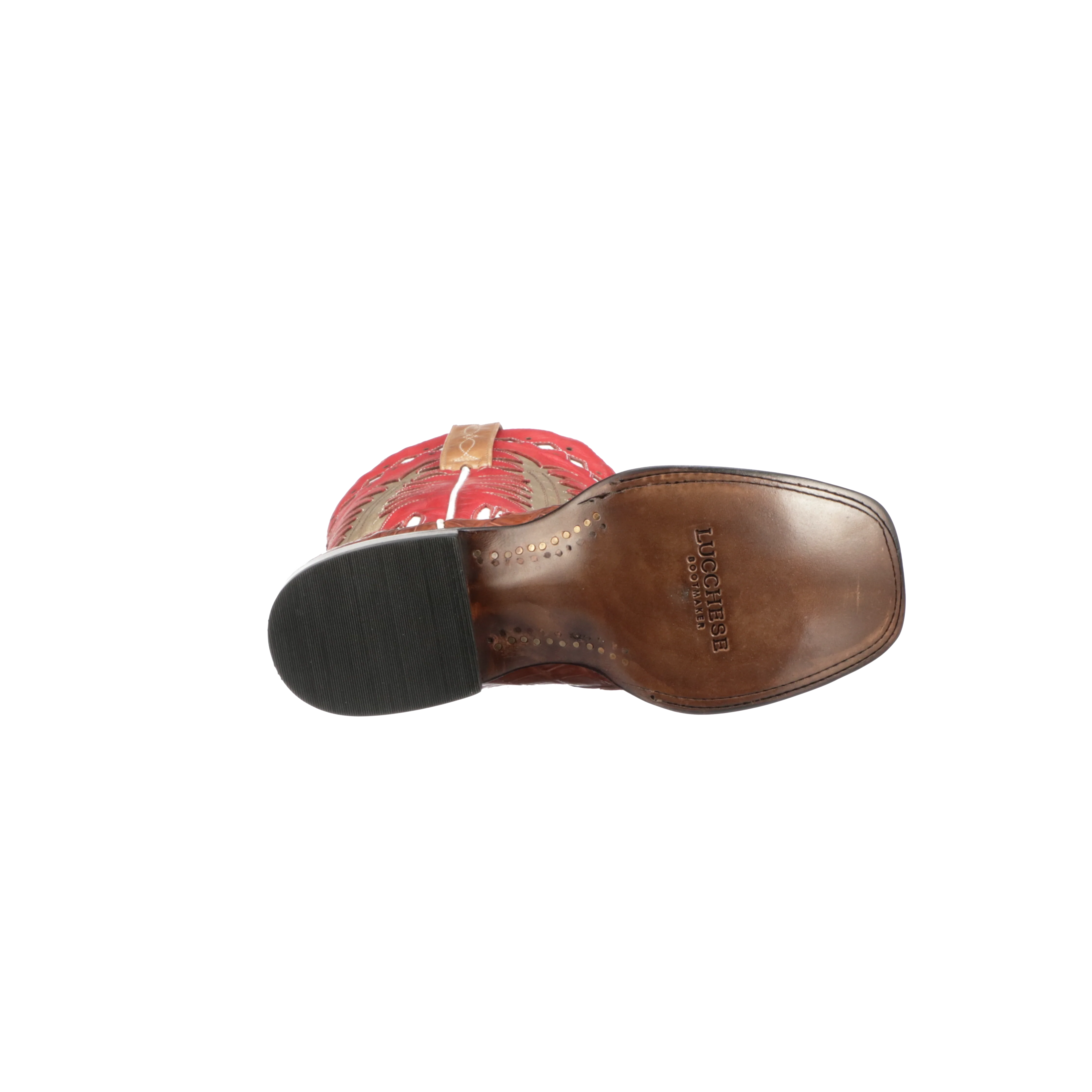 Lantana :: Tan/Red