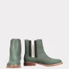 All-Weather Ladies Garden Boot :: Military Green + Black