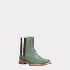 All-Weather Ladies Garden Boot :: Military Green + Black