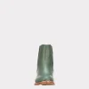 All-Weather Ladies Garden Boot :: Military Green + Black