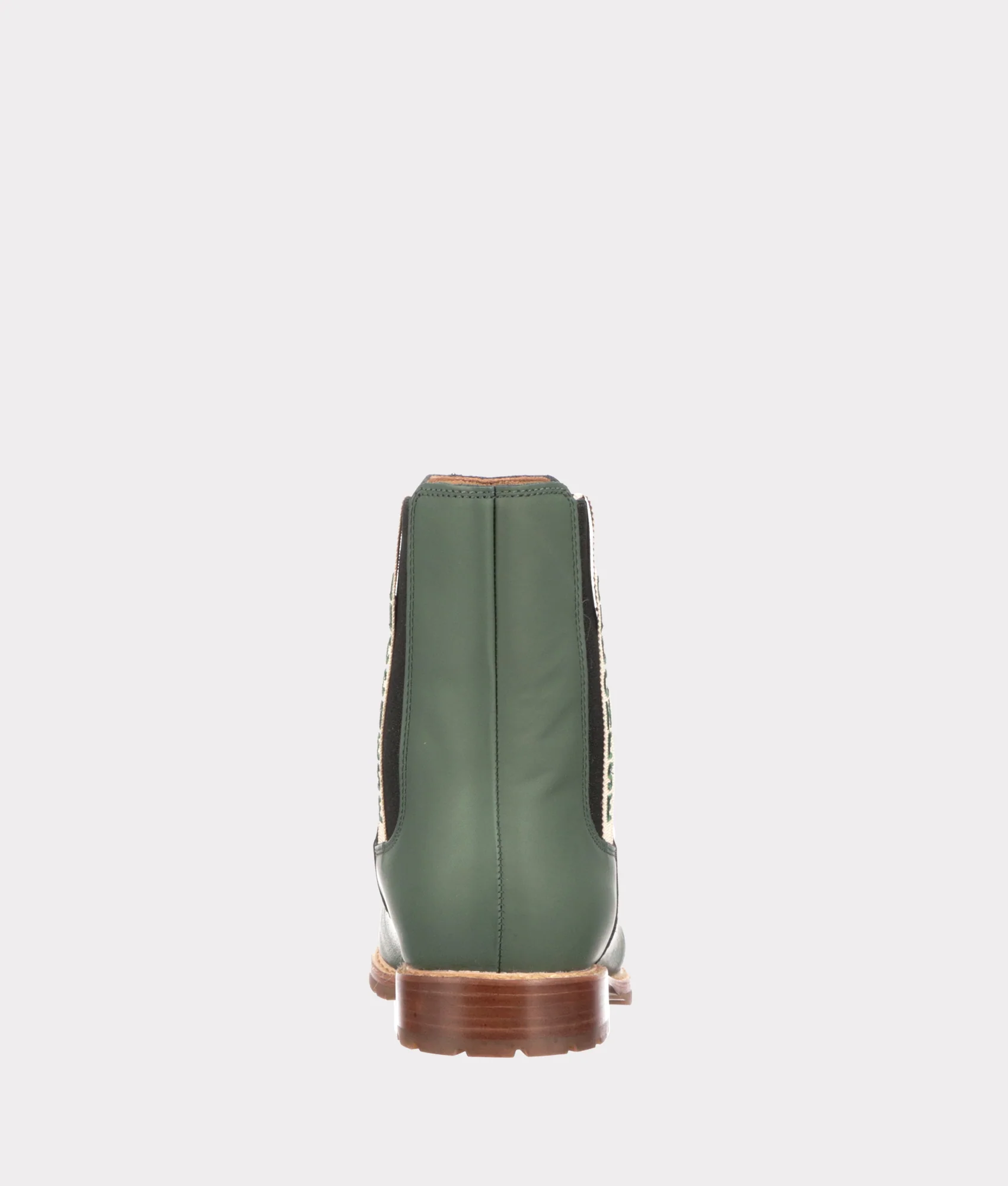 All-Weather Ladies Garden Boot :: Military Green + Black